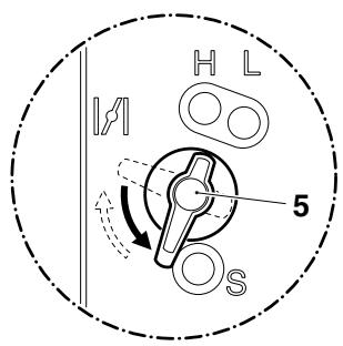 MAKITA PS3410 - Démarrer le moteur - 3