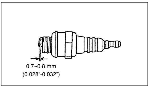 MAKITA SP252-4R - Checking the spark plug - 1