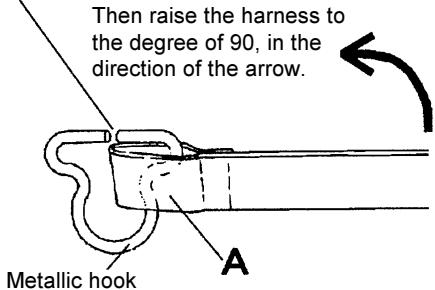 MAKITA SP252-4R - Setting lower part of shoulder harness - 3