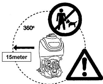 MAKITA SP252-4R - Het starten van de motorsproeier - 5