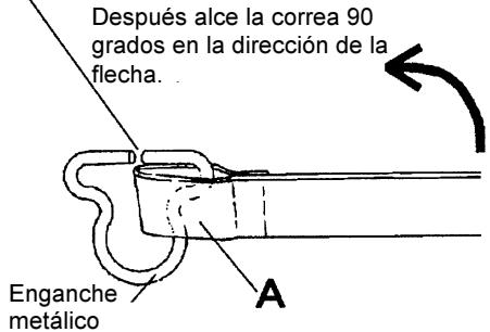 MAKITA SP252-4R - Colocacion de la parte inferior de las correas - 3