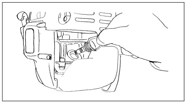 MAKITA SP252-4R - Ponto 1 em rebastecimento de oleo "medidor de oleo". - 4