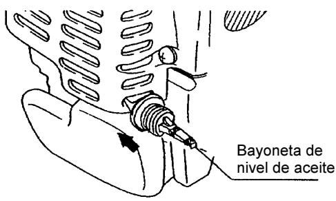 MAKITA SP252-4R - Punto 1 de reabastecimiento de aceite: bayoneta de aceite - 3