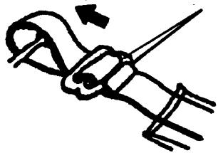 MAKITA SP252-4R - Colocacion de la parte superior de las correas - 3