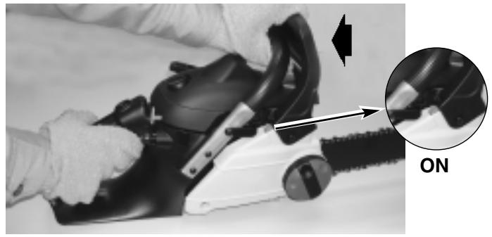MCCULLOCH EBC1840DK - PARA PROBAR EL CHAIN BRAKE: - 1