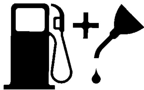 MCCULLOCH EBC1840DK - 4-3.FUEL AND LUBRICATION SYMBOLS - 1