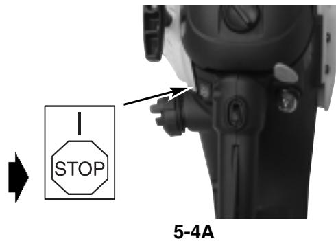 MCCULLOCH EBC1840DK - 5-4. ARRET DU MOTEUR - 1