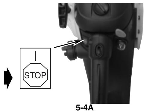 MCCULLOCH EBC1840DK - 5-4. TO STOP ENGINE - 1