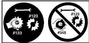 MCCULLOCH MC125 - IDENTIFICATION DES SYMBOLES DE SECURITÉ - 3