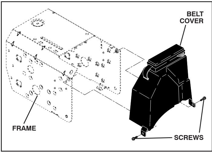 MCCULLOCH MC627ES - TO REMOVE BELT COVER (See Fig. 19) - 1