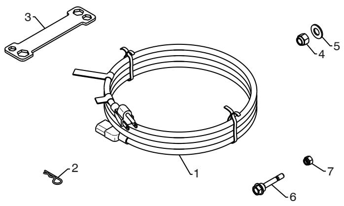 MCCULLOCH MC627ES - BAG OF PARTS - 1