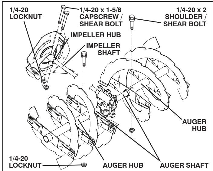 MCCULLOCH MC627ES - IMPELLER SHEAR BOLTS - 1