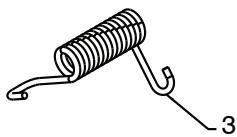 MCCULLOCH MC627ES - REPAIR PARTS SNOW THROWER -- MODEL NUMBER MC627ES (96192004100) HANDLES - 3