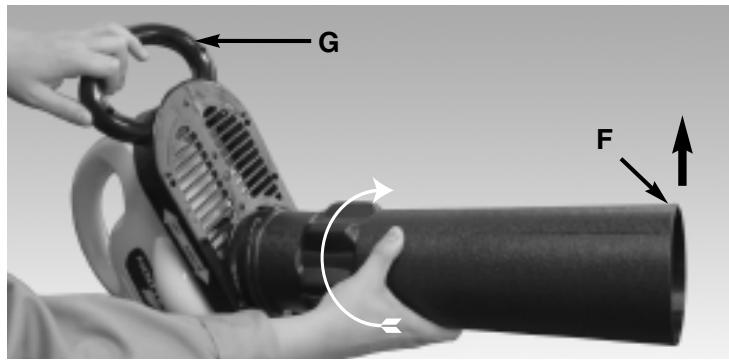 MCCULLOCH MCB2205 - 3-1. L'ASSEMBLAGE DE L'ASPIRATEUR - 3