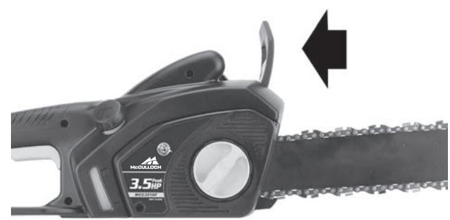 MCCULLOCH MCC4516FC - 4-2. ARRET DU MOTEUR - 1