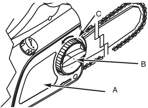 MCCULLOCH MCC4516FC - POUR INSTALLER LE GUIDE-CHAINE ET LA CHAINE COUPANTE: - 1