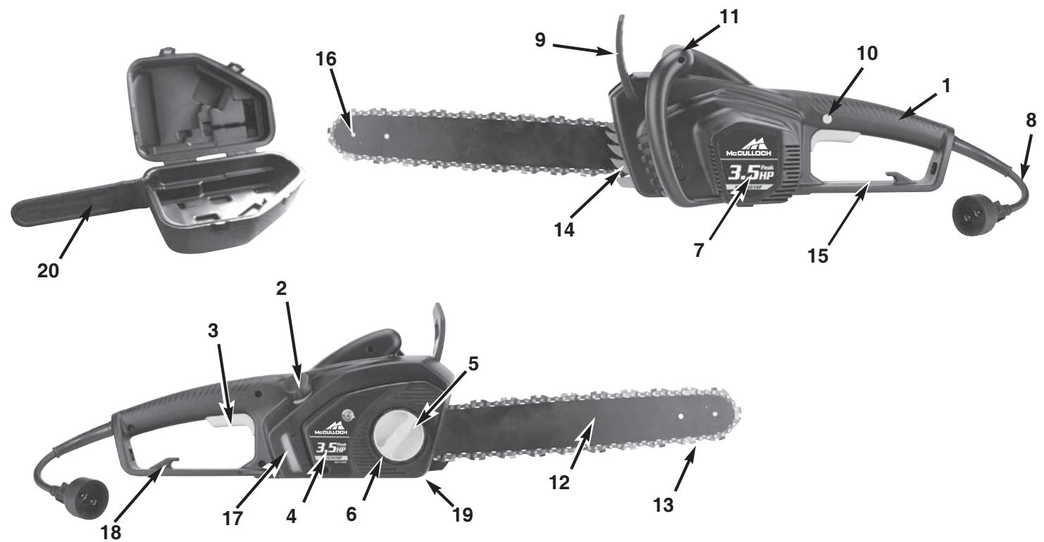 MCCULLOCH MCC4516FC - - INFORMACION GENERAL - 1