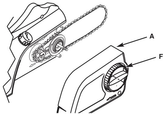 MCCULLOCH MCC4516FC - POUR INSTALLER LE GUIDE-CHAINE ET LA CHAINE COUPANTE: - 5