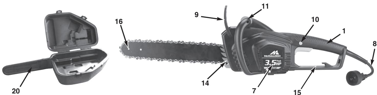 MCCULLOCH MCC4516FC - - GENERALITES - 1