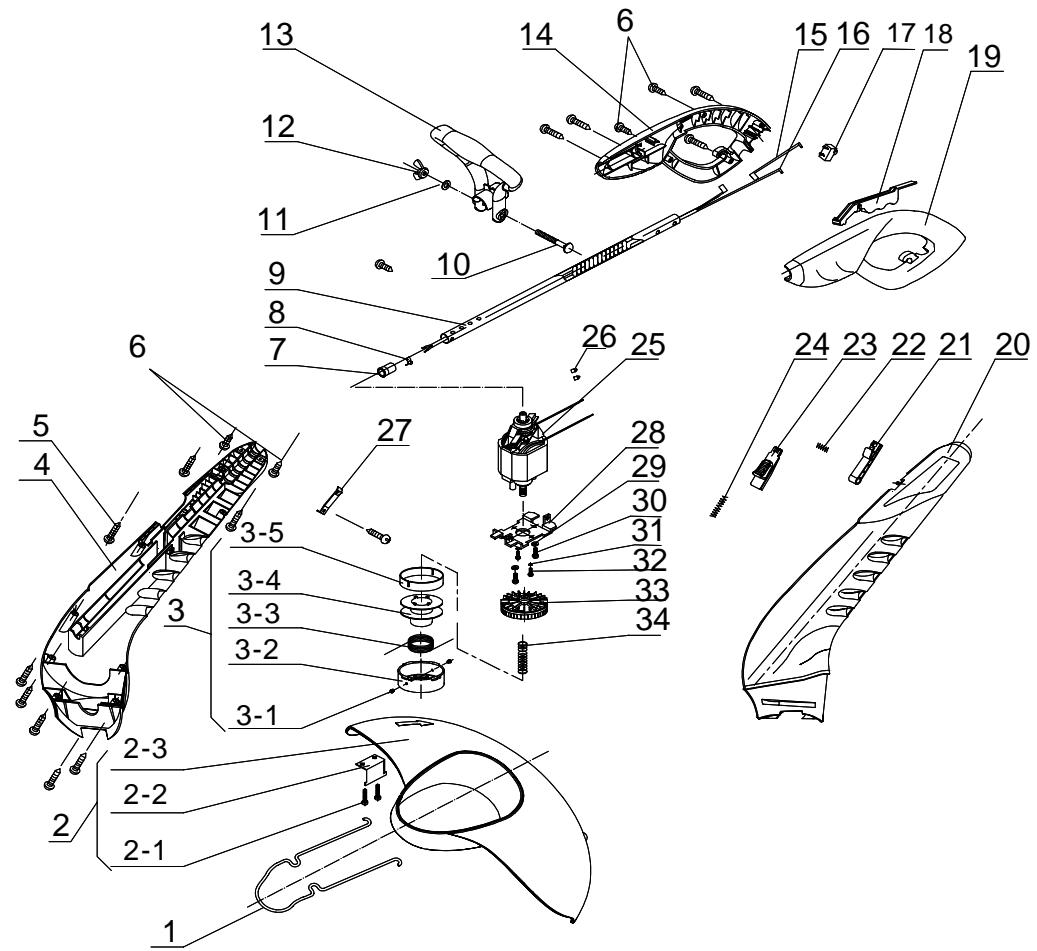 MCCULLOCH MCT2027 - - GARANTÍA LIMITADA DE UN ANO - 1