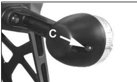 APRILIA RX50 - Clignotants avant (03_21, 03_22) - 6