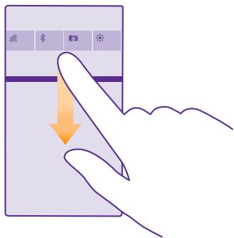 MICROSOFT LUMIA 532 DUAL SIM - Consulter les notifications sur votre téléphone - 1