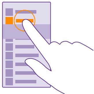 MICROSOFT LUMIA 640 DUAL SIM - Utiliser l'écran tactile - 2