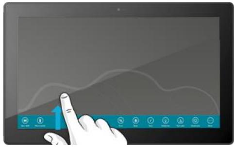 MICROSOFT SURFACE 2 10 - Commandes d'application - 1