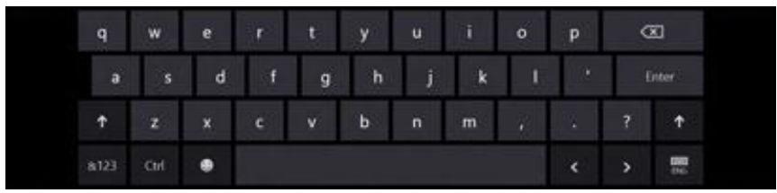 MICROSOFT SURFACE PRO - Clavier visuel - 1