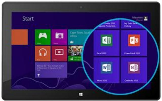 MICROSOFT SURFACE PRO - Démarrer une application Office - 1