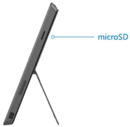 MICROSOFT SURFACE PRO 10.6 - Carte mémoire microSD - 1