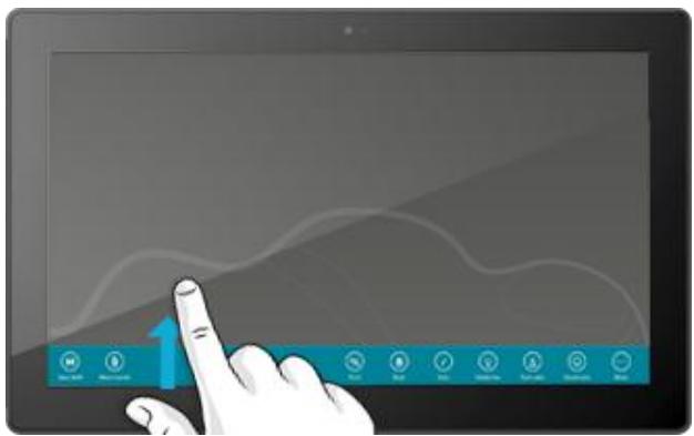 MICROSOFT SURFACE PRO 128 GO - Bord supérieur ou inférieur : commandes d'application - 2