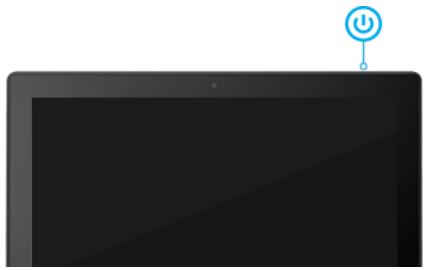 MICROSOFT SURFACE RT - États d'alimentation : marche, arrêt, veille et sortie de veille - 1
