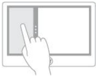 MICROSOFT SURFACE RT - Utilisation de deux applications côte à côte (ancrage d'applications) - 1