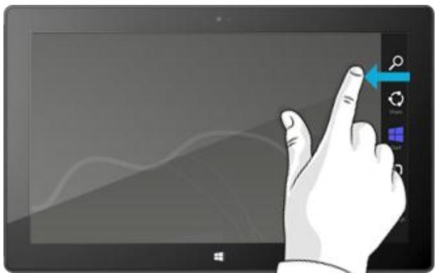 MICROSOFT SURFACE RT 10.6 - Bord droit:icones - 1