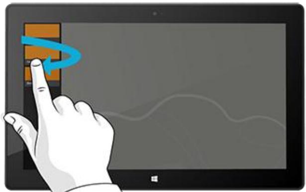 MICROSOFT SURFACE RT 10.6 - Passer à une application spécifique - 1