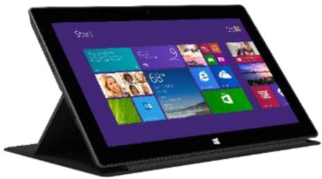 MICROSOFT TABLETTE SURFACE PRO 2 - Repli du clavier en arrêté - 1
