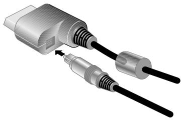 MICROSOFT XBOX360 ARCADE 4 GO - Connexion à un système audio numérique - 1
