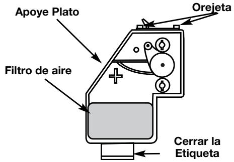 MTD TB525CS - Limpieza del filtró de aire - 5