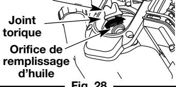 MTD TB525CS - VERIFICATION DU NIVEAU D'HUILE - 4
