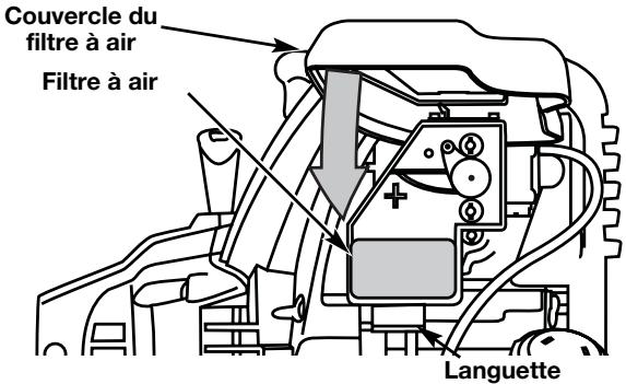 MTD TB525CS - Nettoyage du filtré à air - 5
