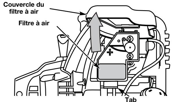 MTD TB525CS - Nettoyage du filtré à air - 1