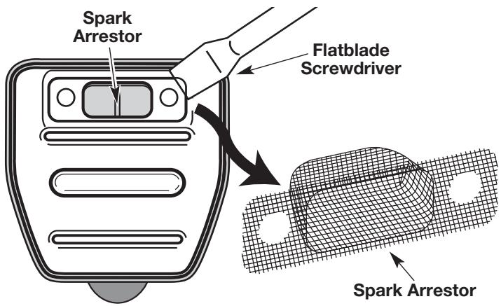 MTD YM320BV - SPARK ARRESTOR MAINTENANCE - 4
