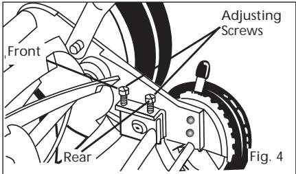 MTD 2012 - MOWER BLADE ADJUSTMENT (FIG. 4) - 1