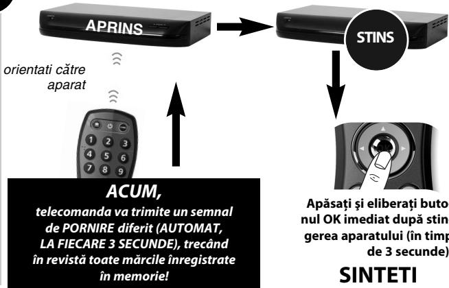 ONE FOR ALL URC-6420 - Căutarea automata - 8