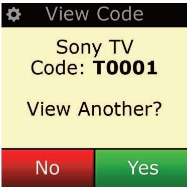 ONE FOR ALL URC-8610 - View Code (Se kod) - 4