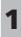 ONE FOR ALL URC-8620 - Zifferntasten 0-9 - 1