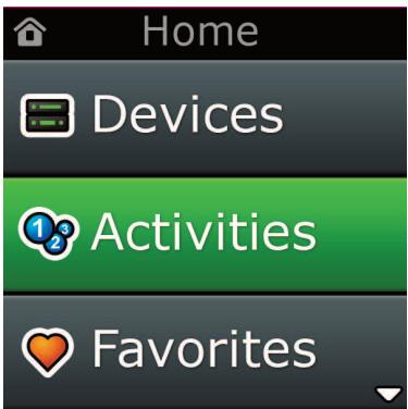 ONE FOR ALL URC-8620 - Activities (Actividades) - 2