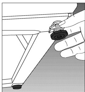 FAR L1550 - Réglage des pieds - 1