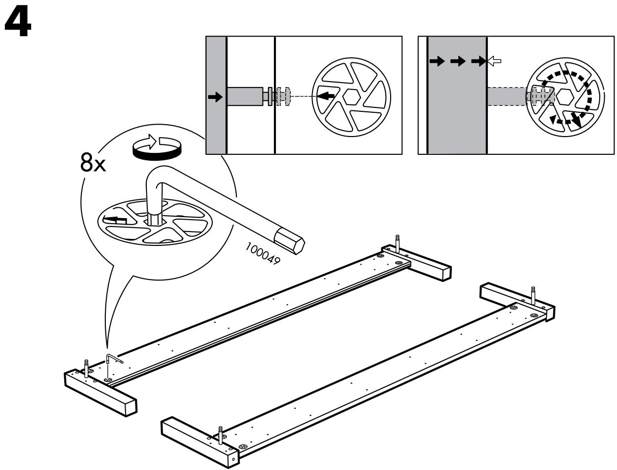 IKEA NYVOLL BETTGESTELL - NYVOLL - 29